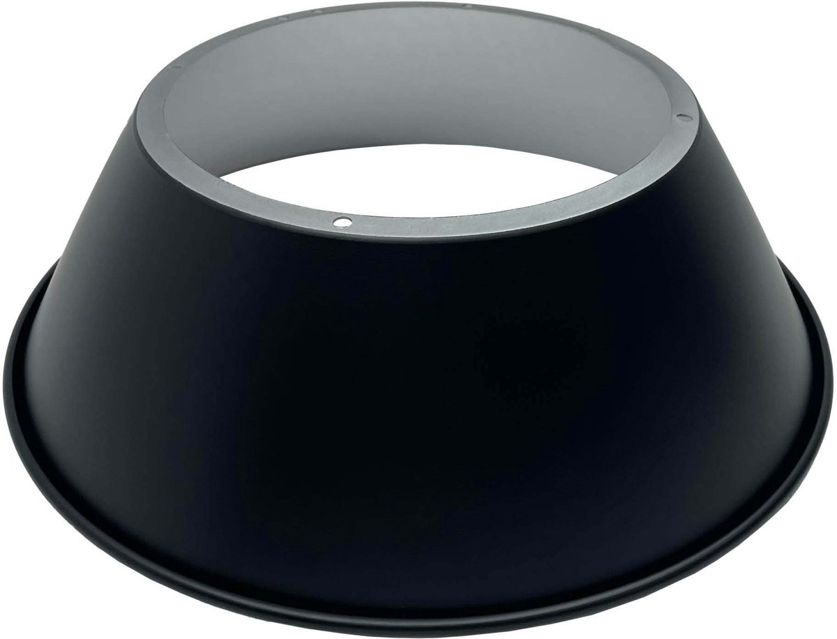 LEDVION Reflector Aluminium 90° - LED High Bay 100W Zwart