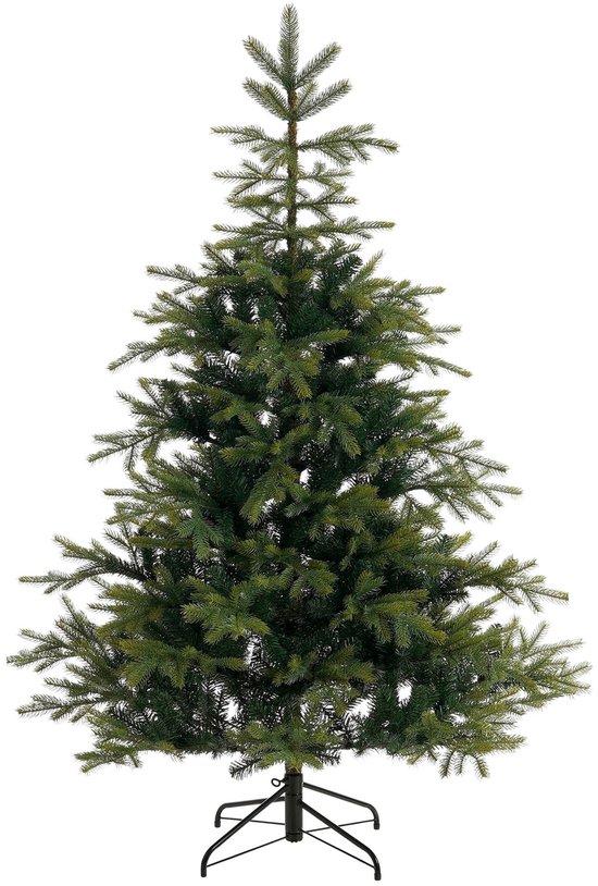 Weihnachtsbaum Feuern Grüne PVC Mit Ineinandergreifender Struktur Und Basis In Metall Courmayeur Deluxe 77654108