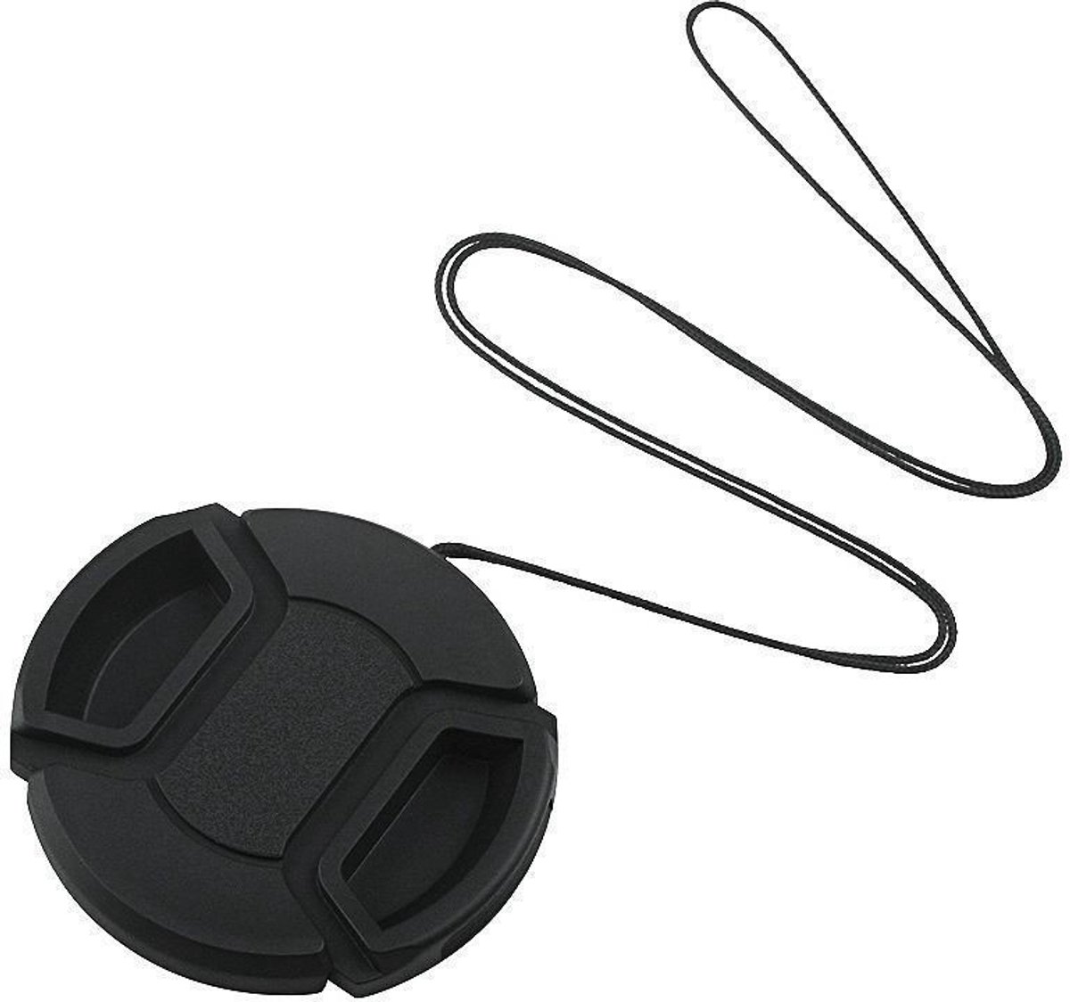 Universele lensdop met riem voor Canon Nikon Sony Pentax spiegelreflexcamera's 58 mm