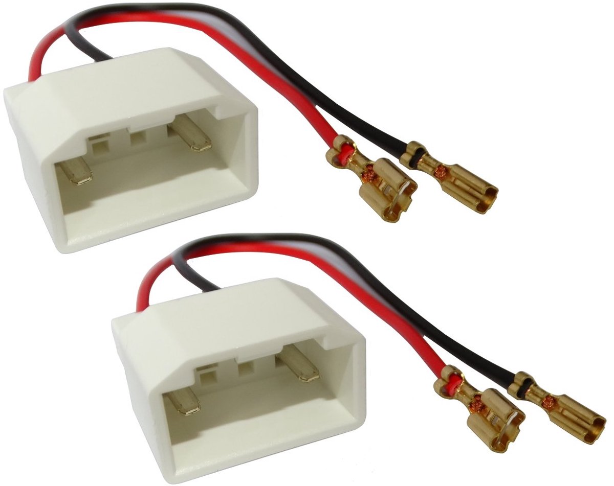Aerzetix - 2 x Autospeakers Adapters - Compatibel met Ford Fiesta en S-Max