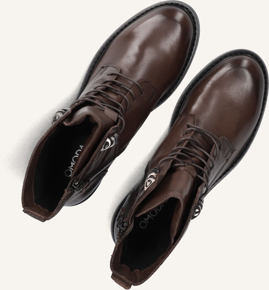 Omoda Fabias Boots Dames - Bruin - Maat 38