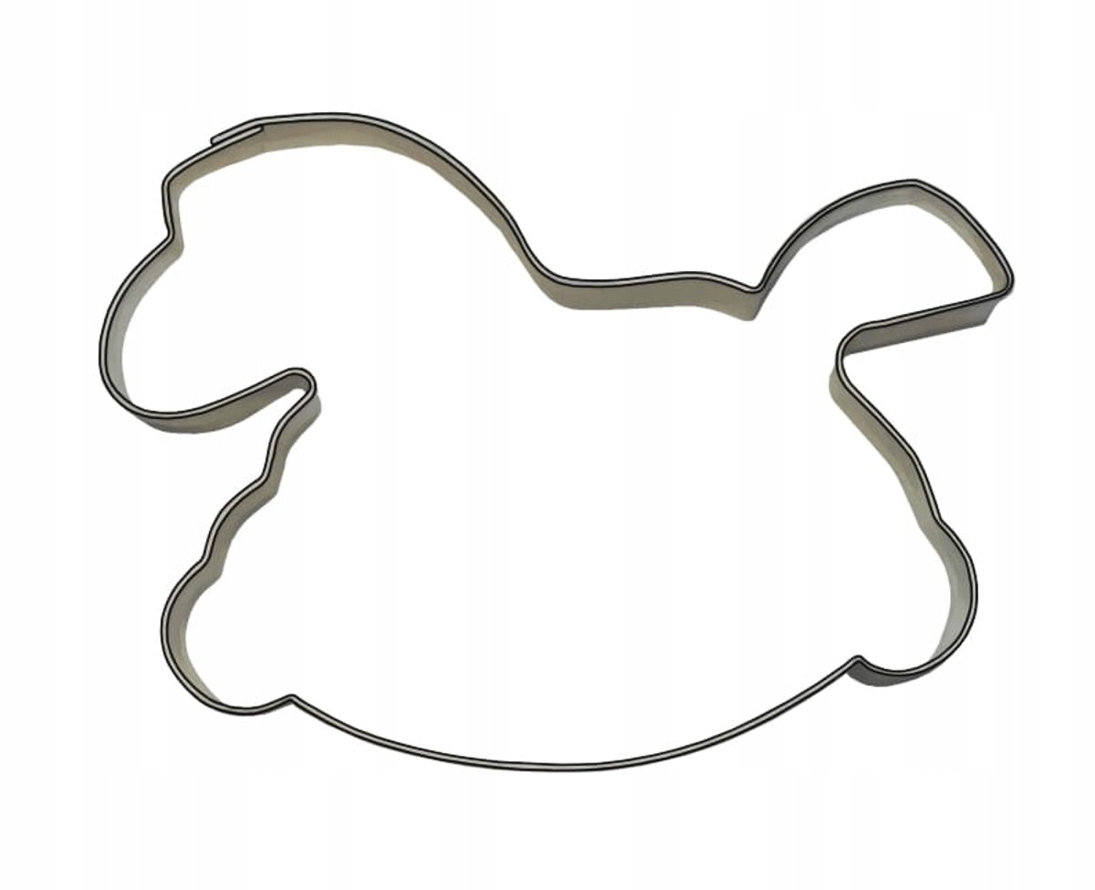 Koetsje Koekjesvorm - 8.8 cm - Metaal - Bakvorm voor Koekjes en Koekjes