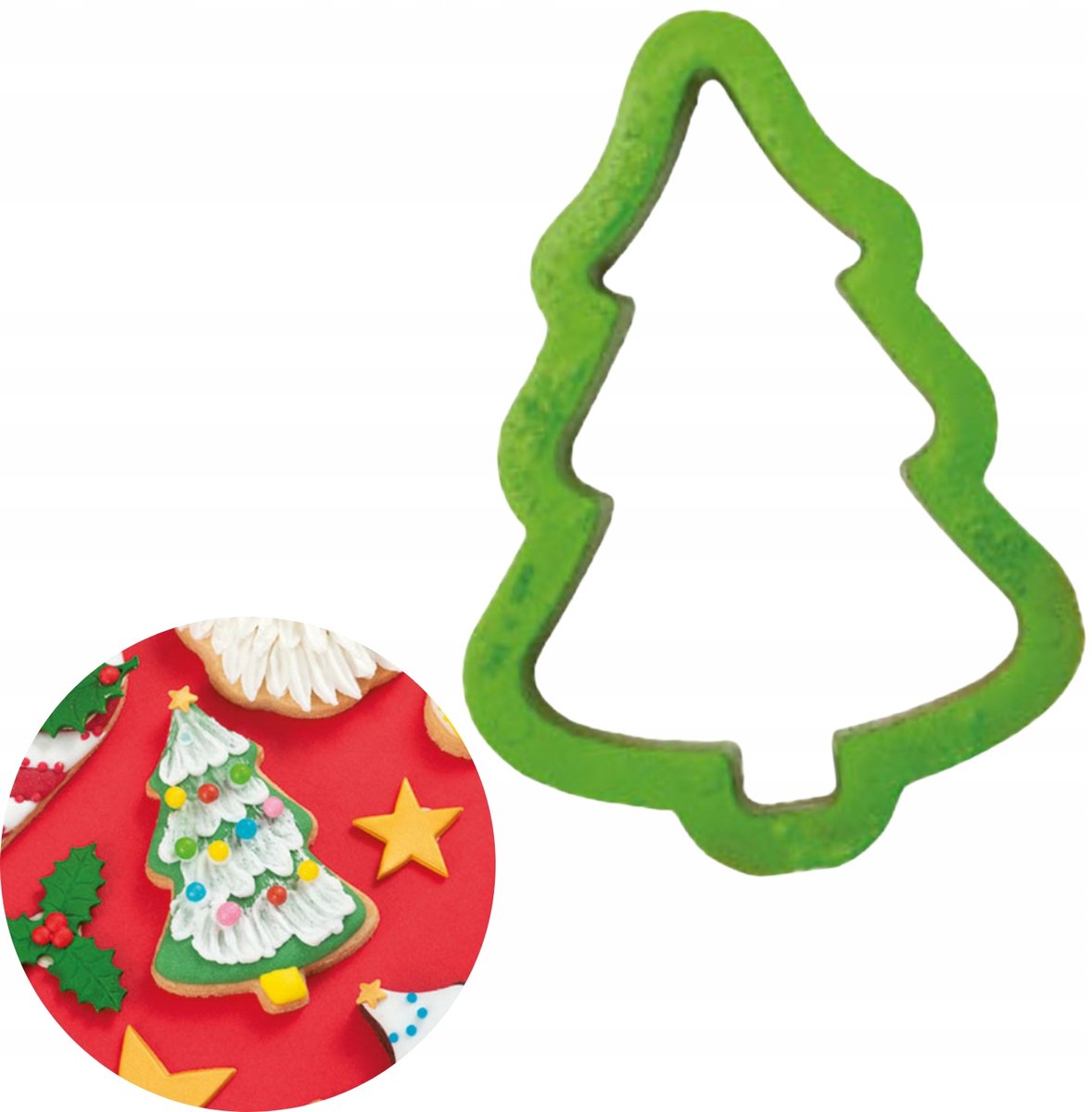 Decora Koekjesvorm Kerstboom - Perfect voor Feestelijke Baksels