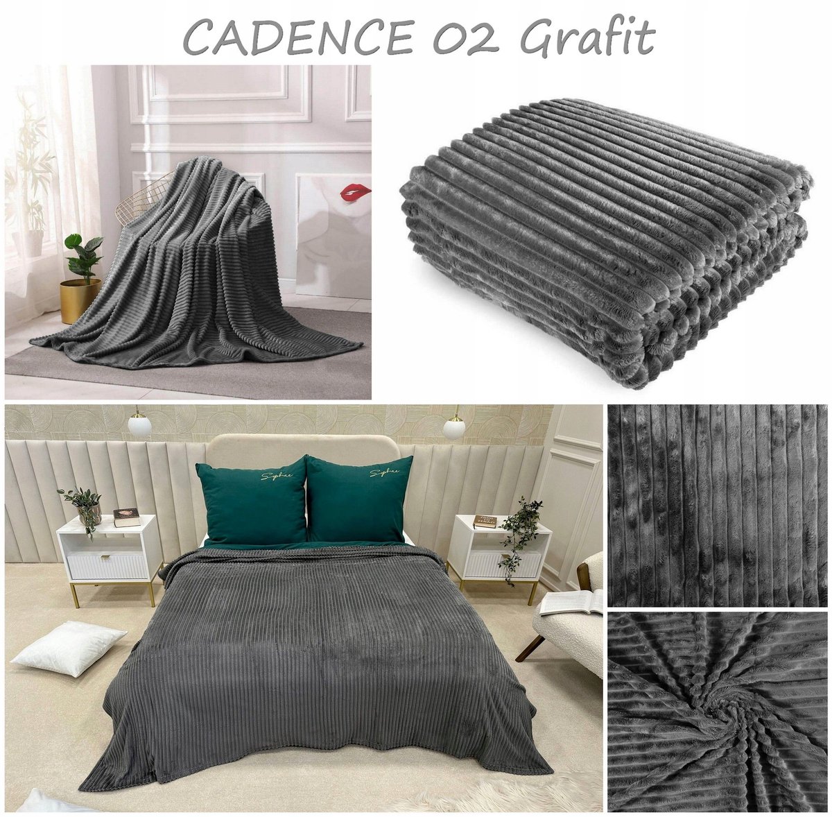 Zachte Plaid Deken Microvezel 200x220 cm voor Bank en Bed