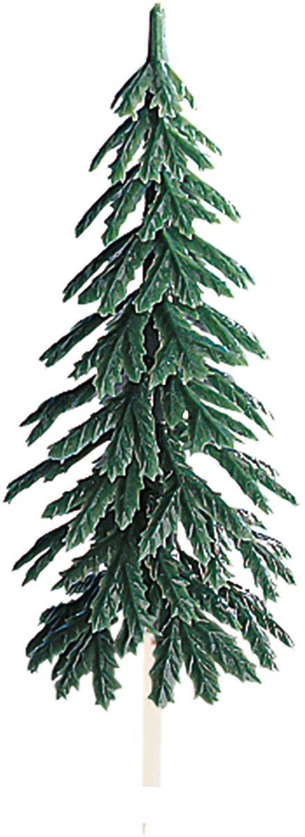DEKORA - Plastic kerst taartdecoratie