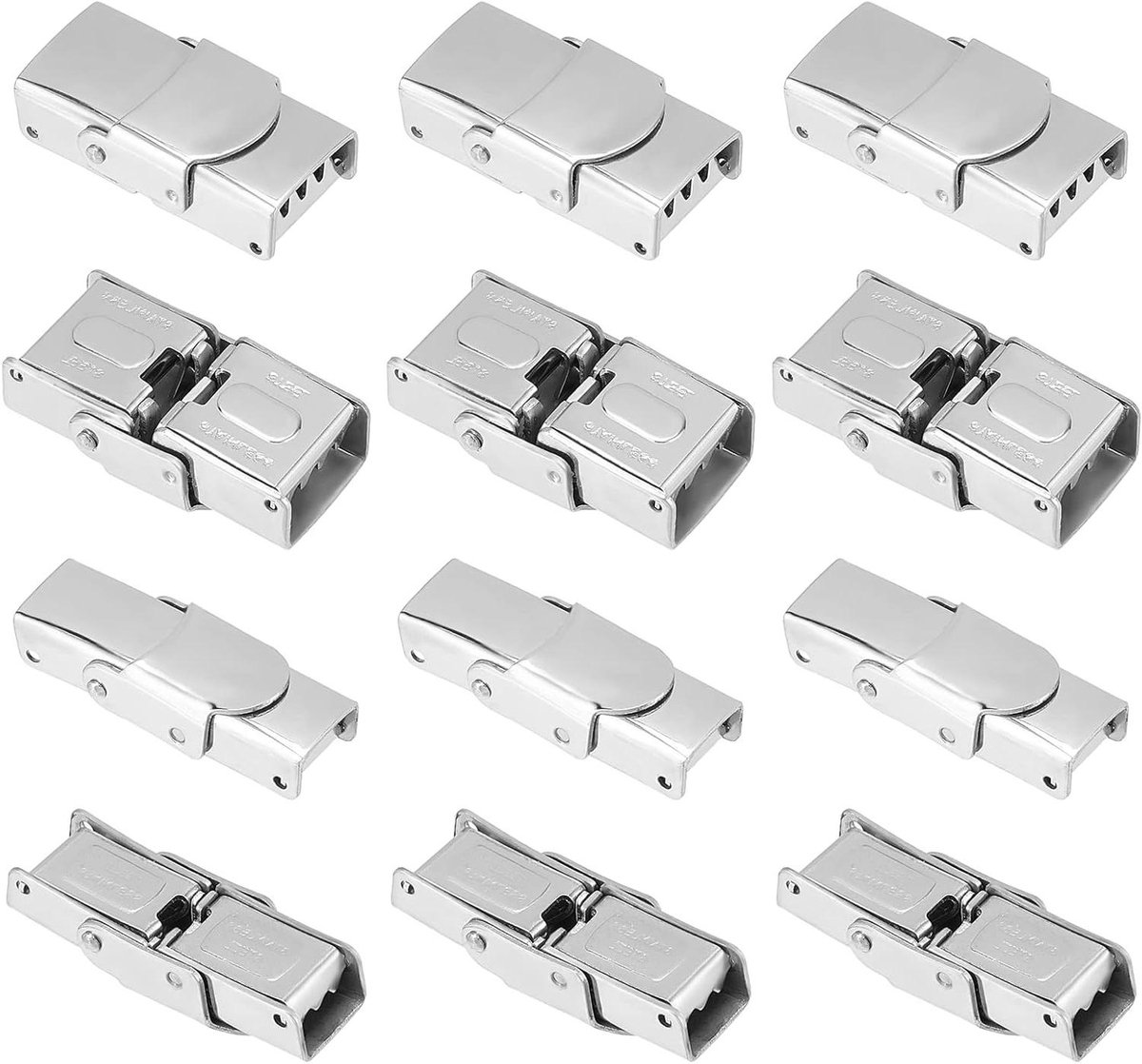 Premium Horlogeband Gesp Roestvrij Staal Vierkant - DIY Accessoires voor Leren Riem Banden