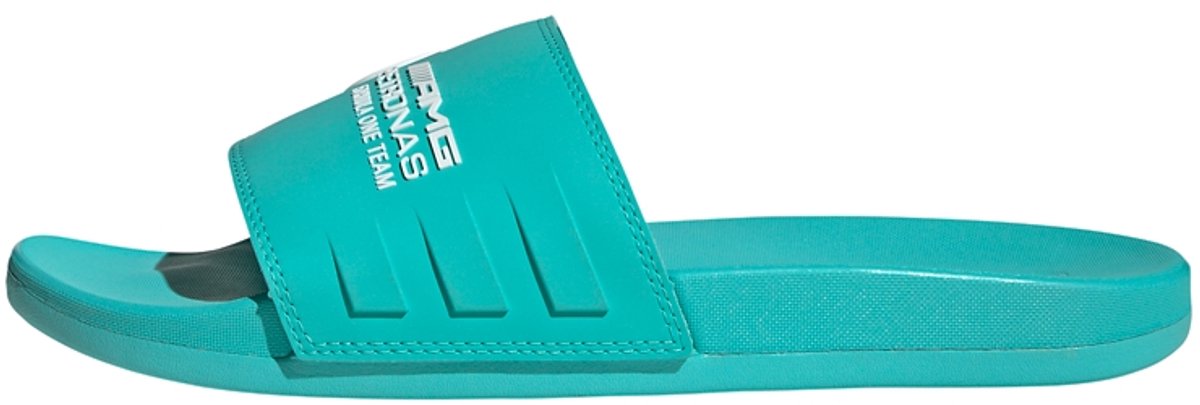 adidas Performance Mercedes AMG Petronas Formula One Team adilette Comfort Slippers Unisex Turquoise