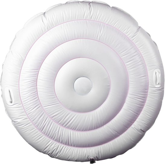Round Inflatable Hot Tub Cover with Handle, 4.5ft Rainproof Insulated ...