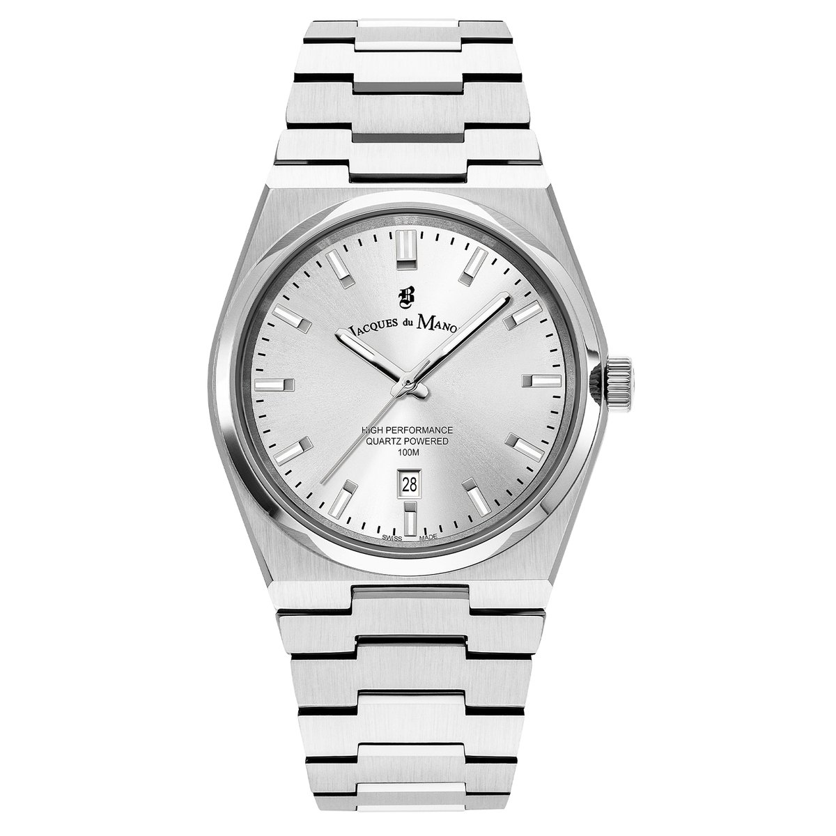 Jacques du Manoir Horizon Gents JWG03501 - Herenhorloge - Ø 41 MM