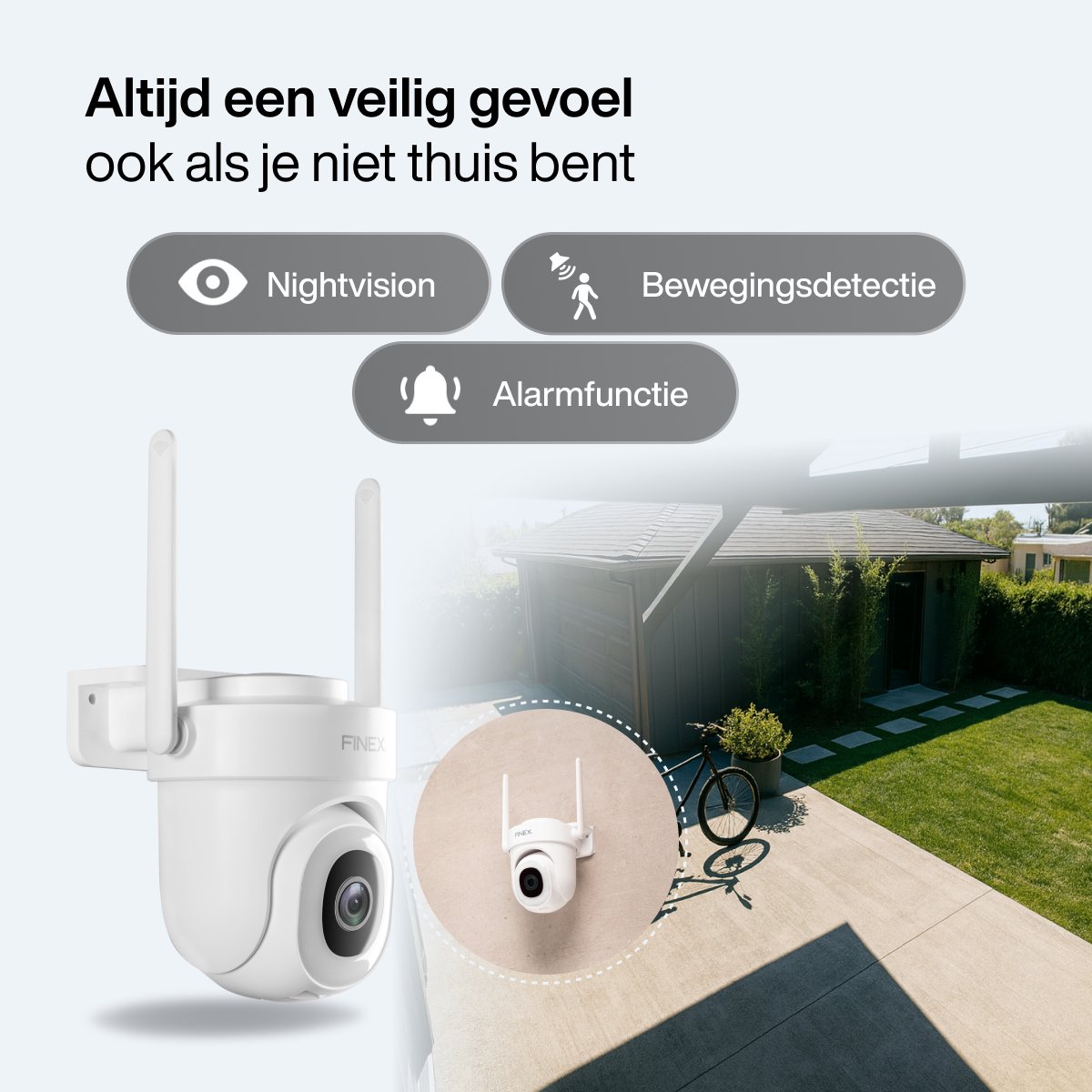 Finex Beveiligingscamera - Inclusief SD kaart (64GB) - afbeelding 2