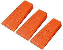 Set van 3 ABS bosbouwwiggen 140 mm voor efficiënt zagen