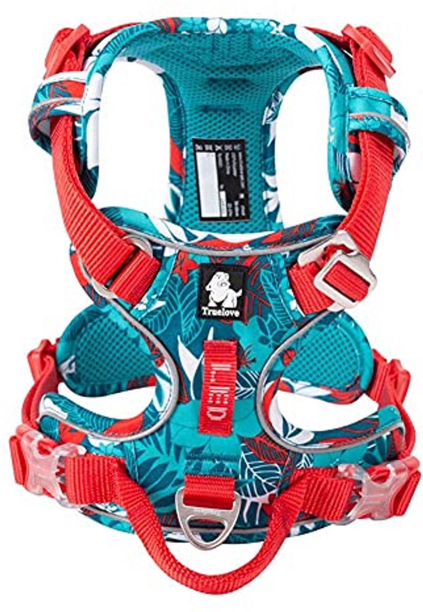 Hondentuig Anti-trek Reflecterend Nylon Camouflage Harnas voor Kleine en Grote Honden