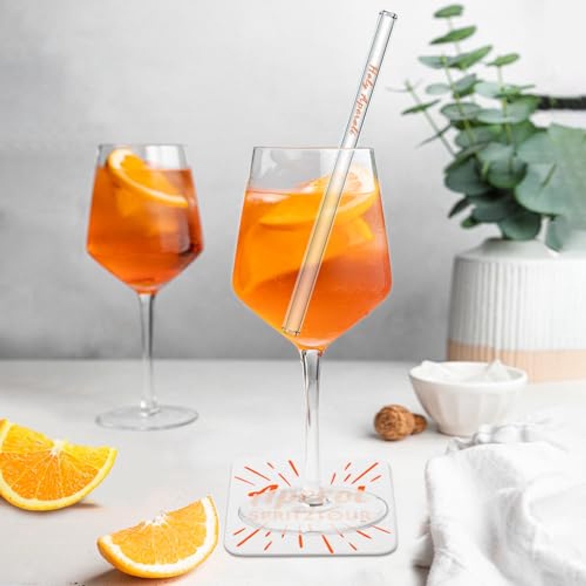 Aperol 0,7L (11% Vol.) met 2 glazen | Urban Drinks Nederland