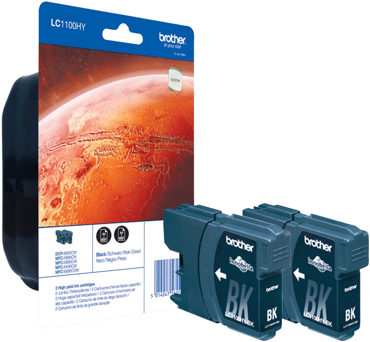 Brother LC-1100HYBKBP2DR inktcartridge