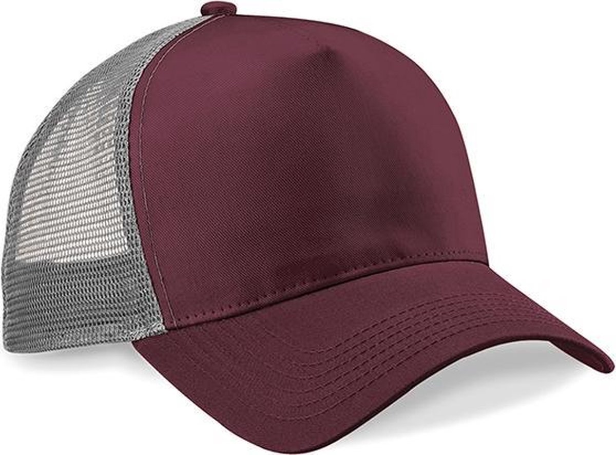 Jumada's - Snapback Trucker - Burgundy/Grey