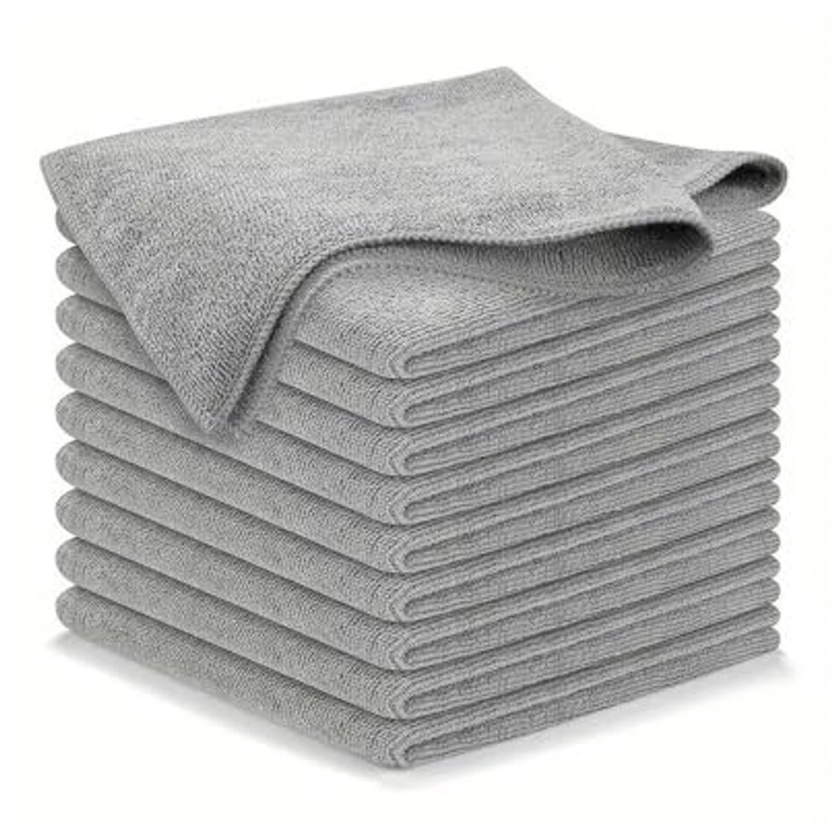 Multifunctionele Microvezel Reinigingsdoeken 30 x 30 cm - 10 Stuks, Zacht en Absorberend