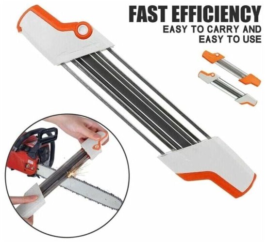 2 in 1 vijlhouder voor 3/8" kettingzaagketting P Ø 4,0 mm — afbeelding 4