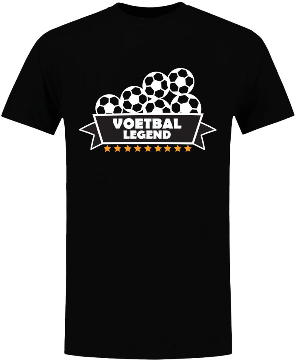 Voetbal Legend Heren T-shirt - Voetbal - sport - hobby - plezier - shirt