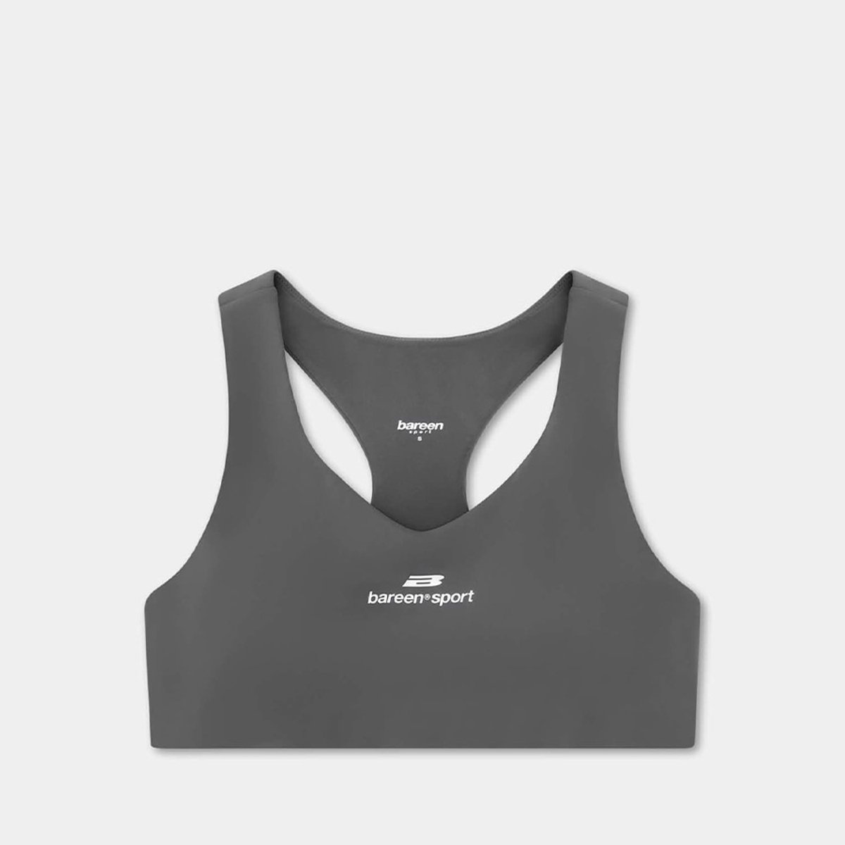 Bareen Sporttop V-Neck Racer Back - Iron Gate -