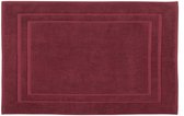 DoubleDry Hotel Badmat 50 x 80 cm – 100% Katoen – Zacht en Absorberend – Bordeaux Rood