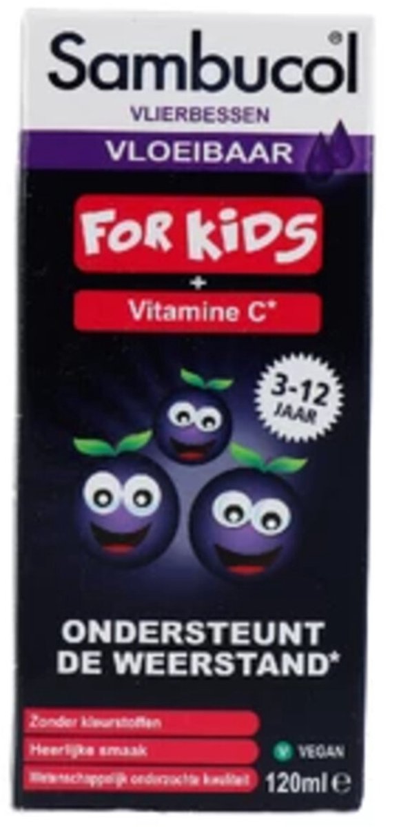 Sambucol For Kids - 2 x 120 ml - Voordeelverpakking
