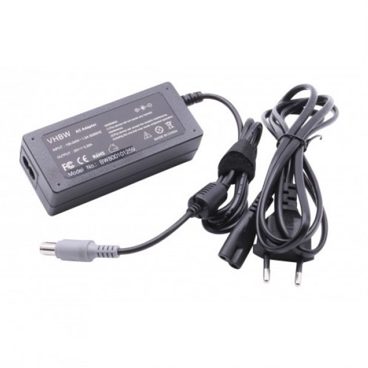 Notebook lader 20V / 3,25A / 65W - 7,9mm x 5,5mm (met pin) voor o.a. IBM en Lenovo