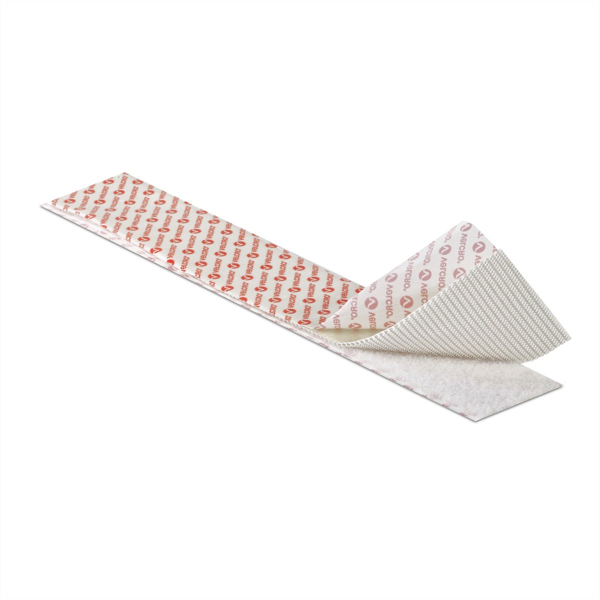 VELCRO® VEL-EC60242 Klittenband Om vast te plakken Haak- en lusdeel, Extra sterk (l x b) 1000 mm x 50 mm Wit 1 m