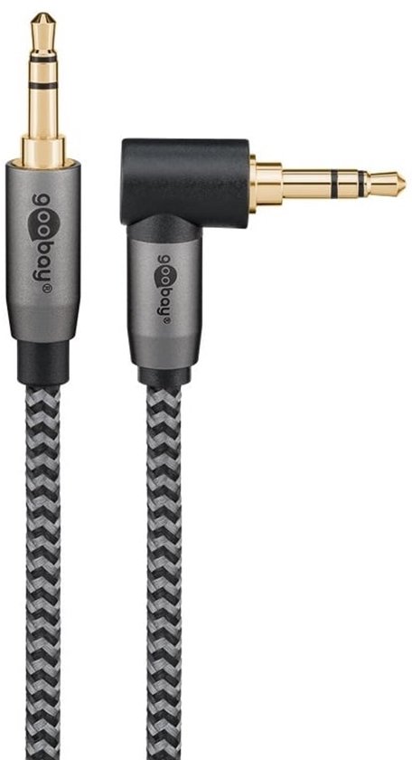 Goobay Plus 3,5mm Jack kabel | haaks | 5 meter | bol
