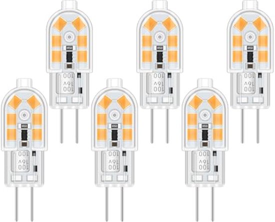 G4 12V Warm White LED Lamp 2W - Vervangende Spot voor Afzuigkappen en ...