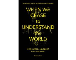 Omslag van When We Cease to Understand the World