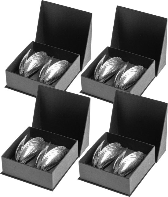 Anovi Zeeuws Mosselbestek – Authentiek en Elegant – 4 x 2 Stuks in Geschenkverpakking