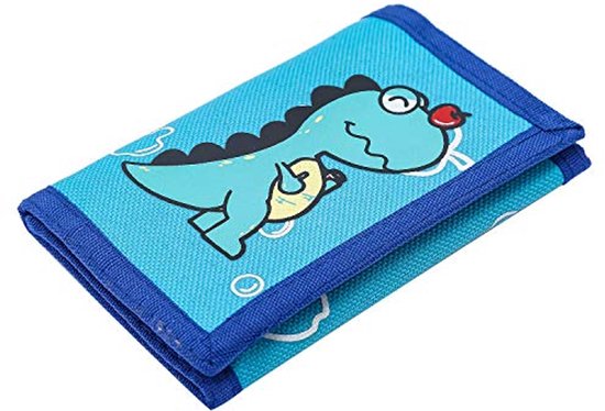 Jurassic World - Portemonnee Dinosaurus - blauw