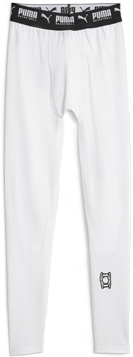 Puma Tights Hoops Team Full Tight Baselayer 676635 Puma -S Wit