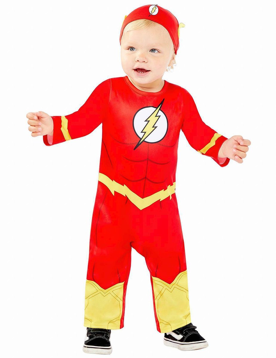 RIETHMULLER - Flash baby kostuum - 74/86 (12-18 maanden)