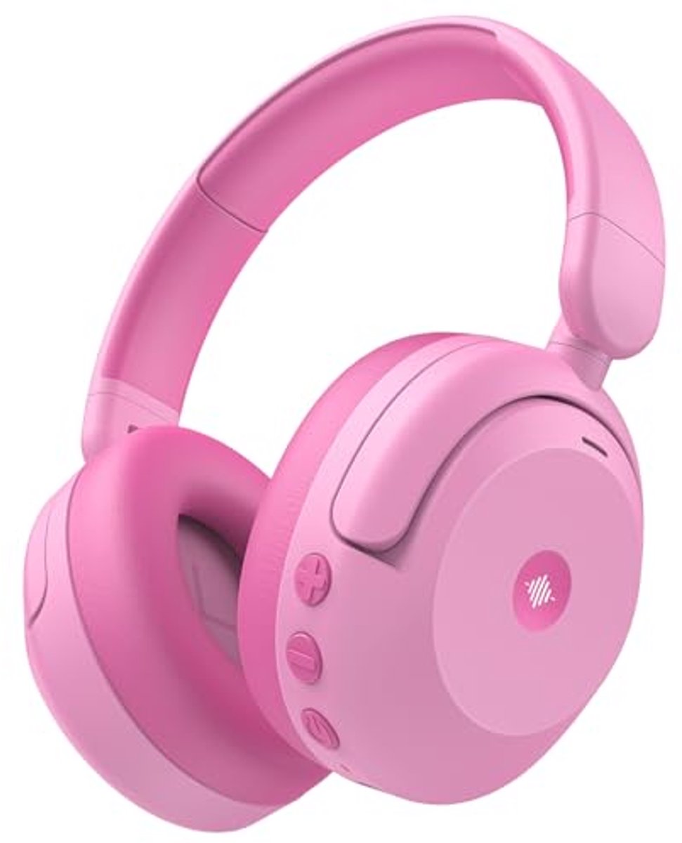 Image of Actieve Ruisonderdrukkende Hoofdtelefoon voor Kinderen - 60 Uur Speeltijd, Draadloos en Veilig Volume