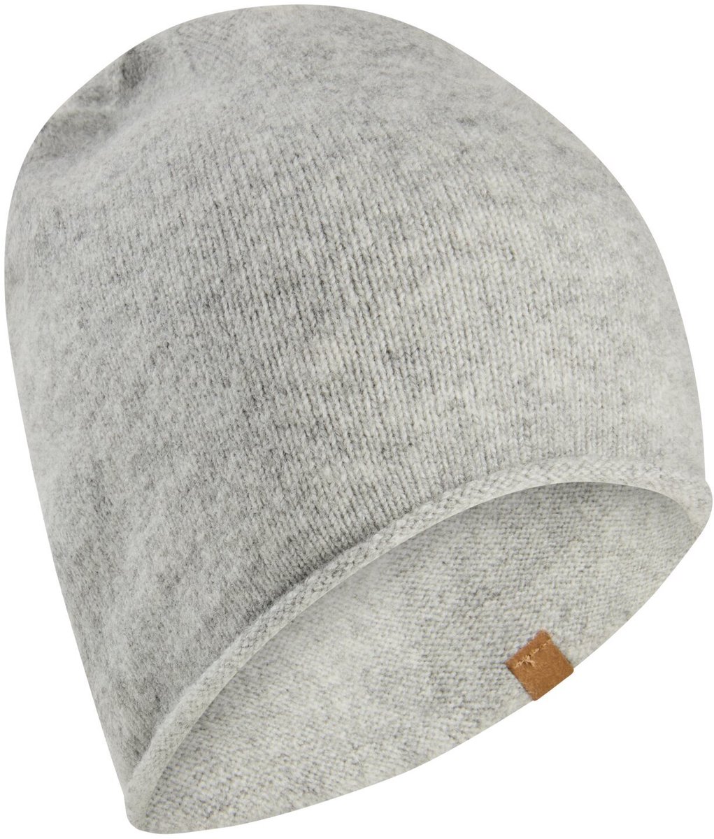 camel active Beanie van een wolmix - Maat womenswear-OS - Grijs