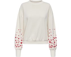 ONLY - ONLBROOKE L/S O-NECK FLOWER SWT NOOS - Dames - Sweaters