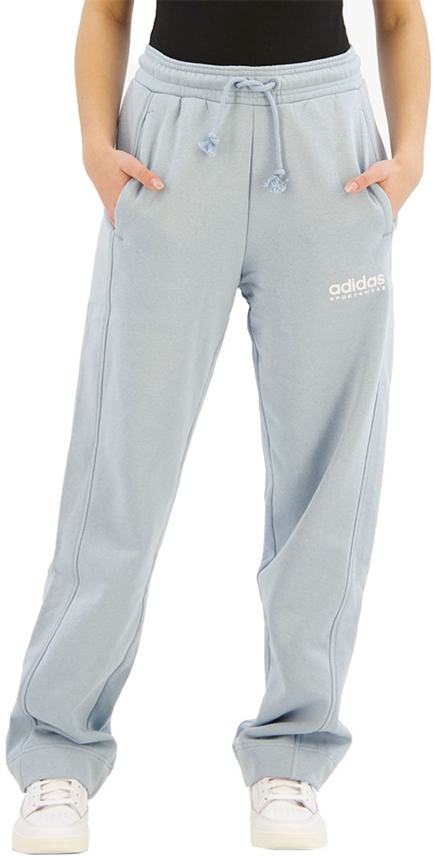 Adidas All Szn Fleece Graphic Joggers L Vrouw Wonblu