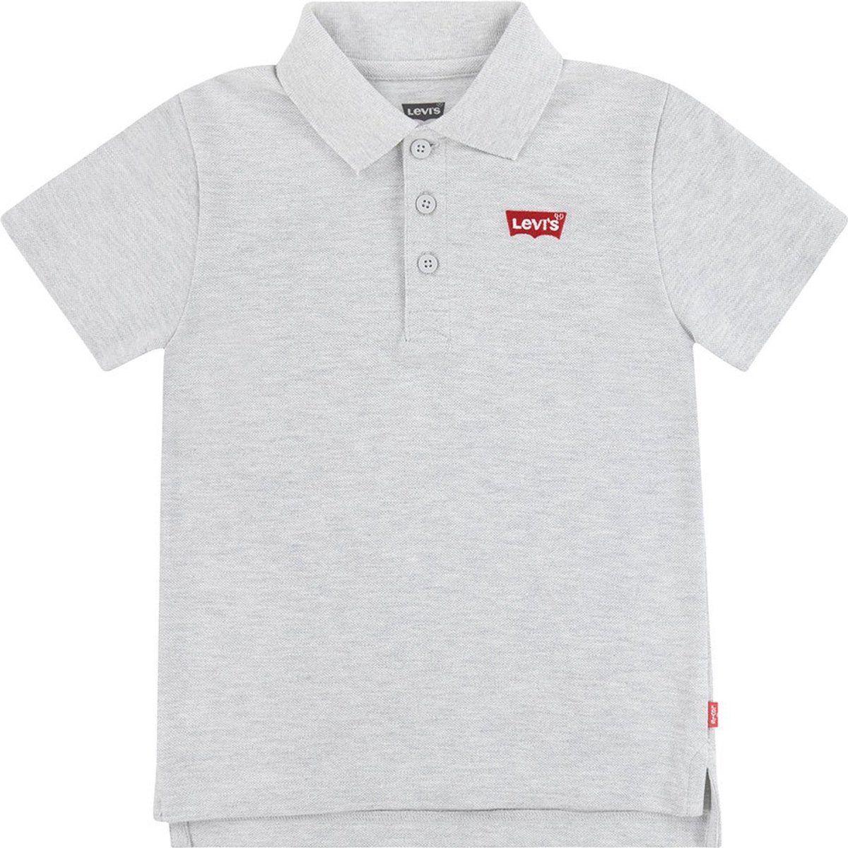 Levi´s ® Kids Back Neck Tape Korte Mouw Poloshirt 4 Years Jongens Grijs