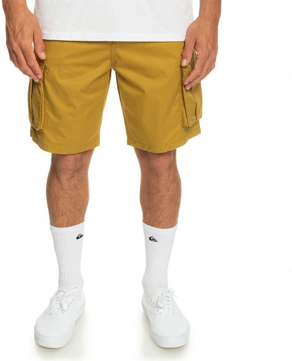 Quiksilver Relaxed Cargo Shorts 30 Man Olijf