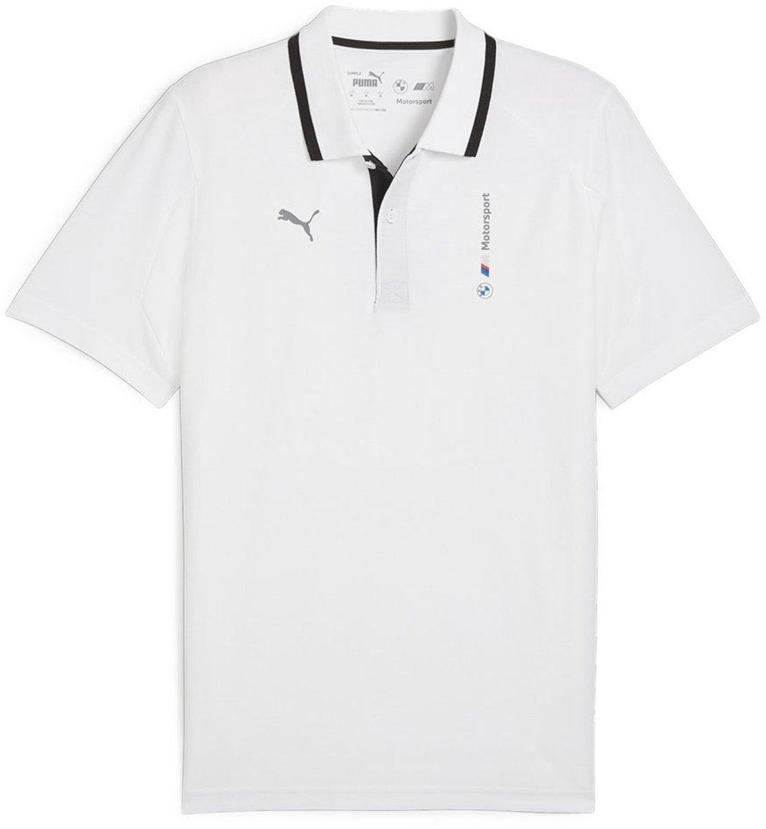 PUMA BMW MMS POLOSHIRT 62415402 r S Wit