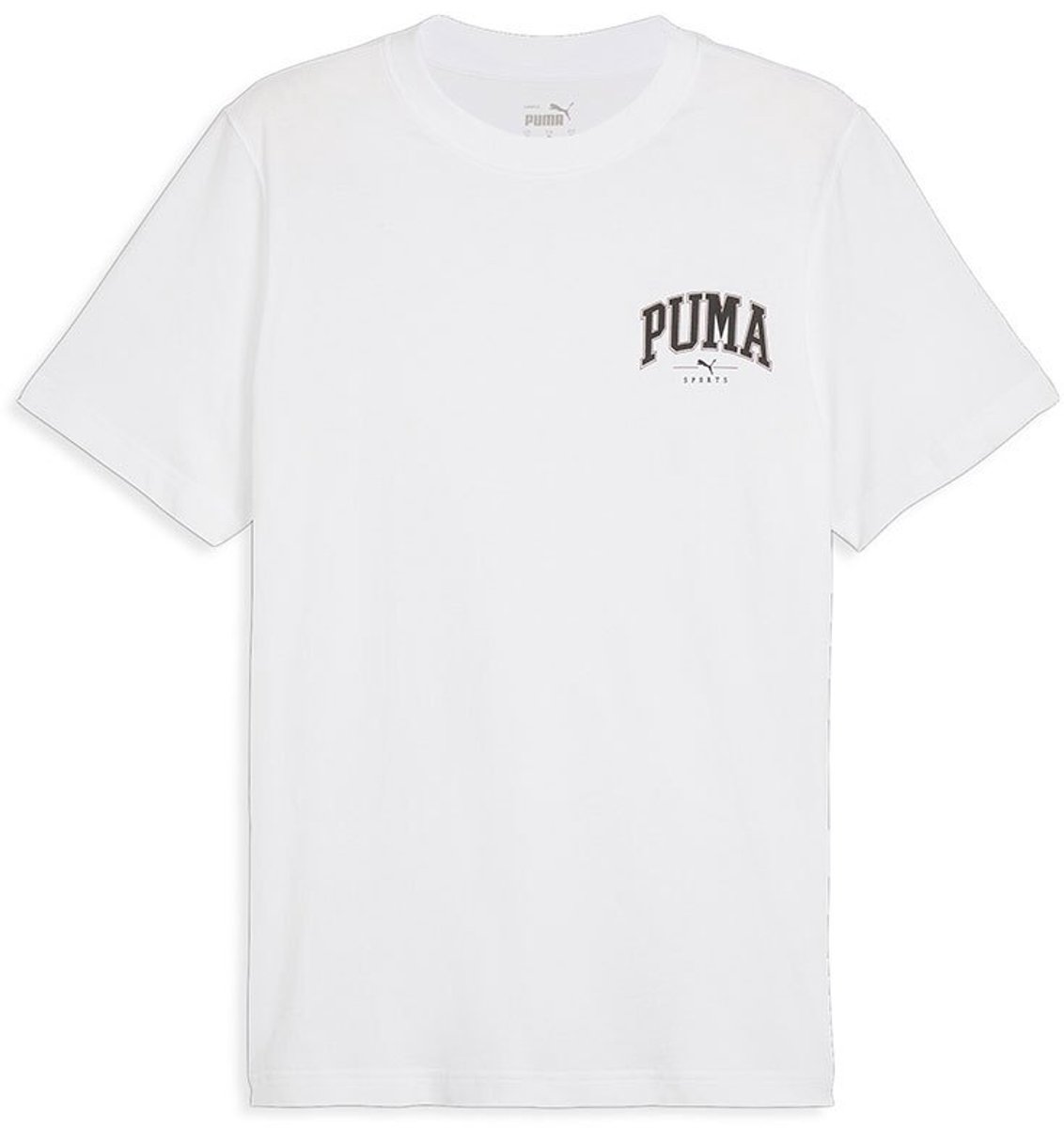 Puma Squad Small Graphic T-shirt Met Korte Mouwen S Man Wit