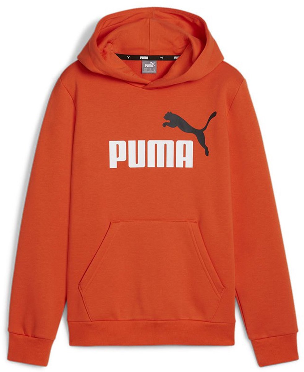 Puma Ess+ 2 Col Big Logo Hoodie 5-6 Years Jongens Redmazing