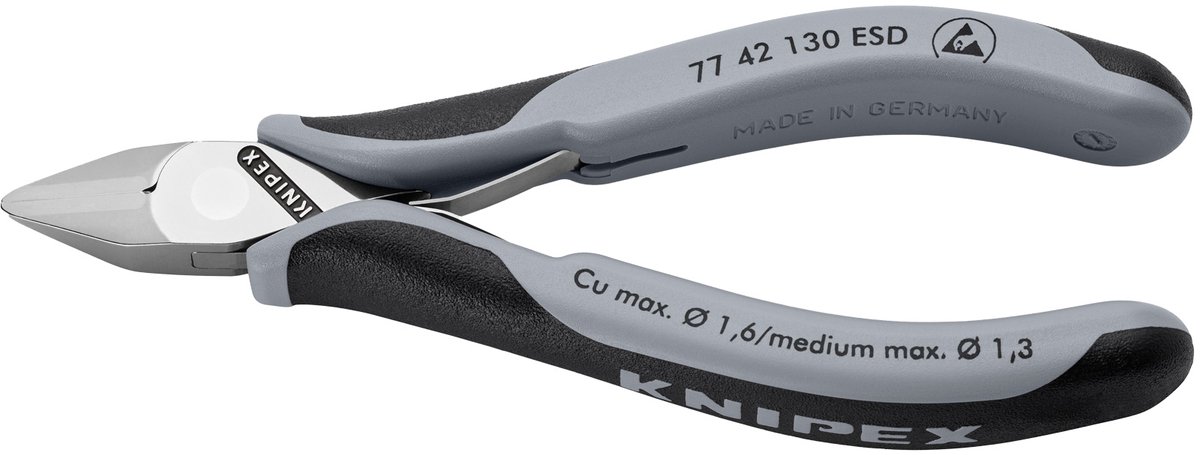 Knipex 77 42 130 ESD ESD Zijkniptang 130 mm