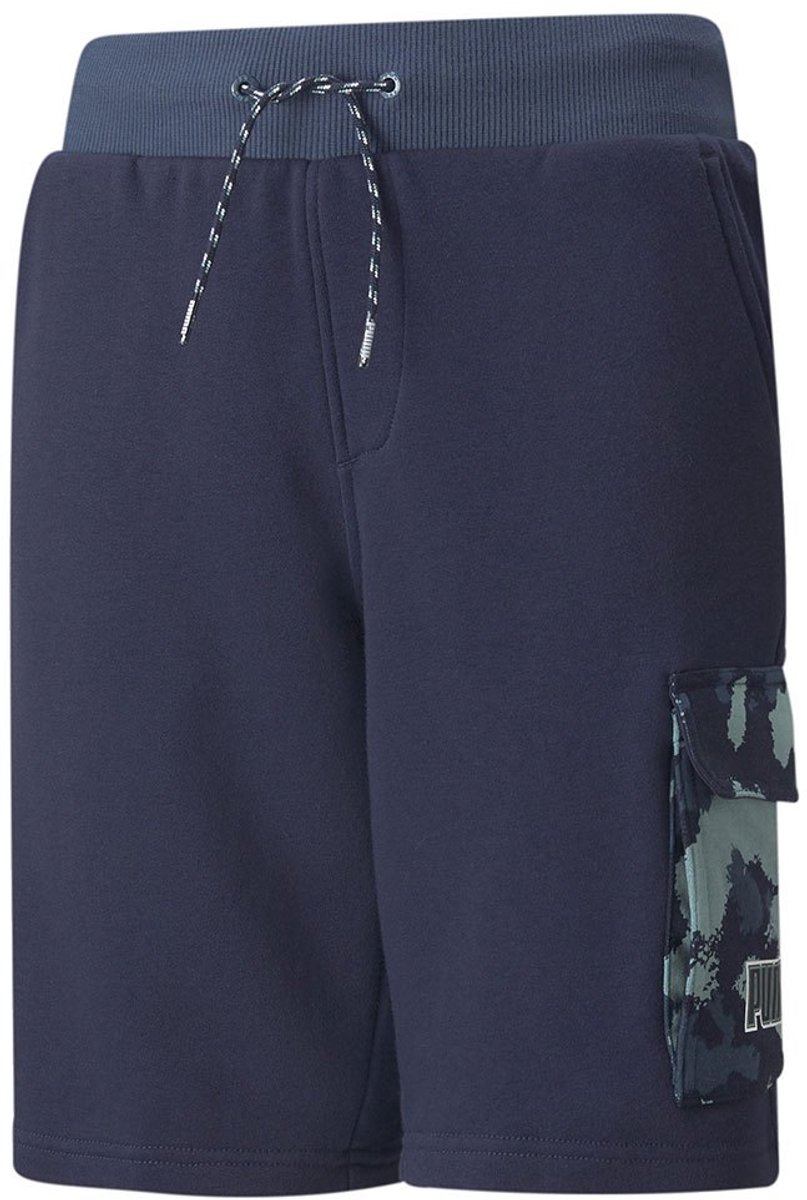 Puma Alpha Cargos Korte Broek 11-12 Years Kinderen Peacoat