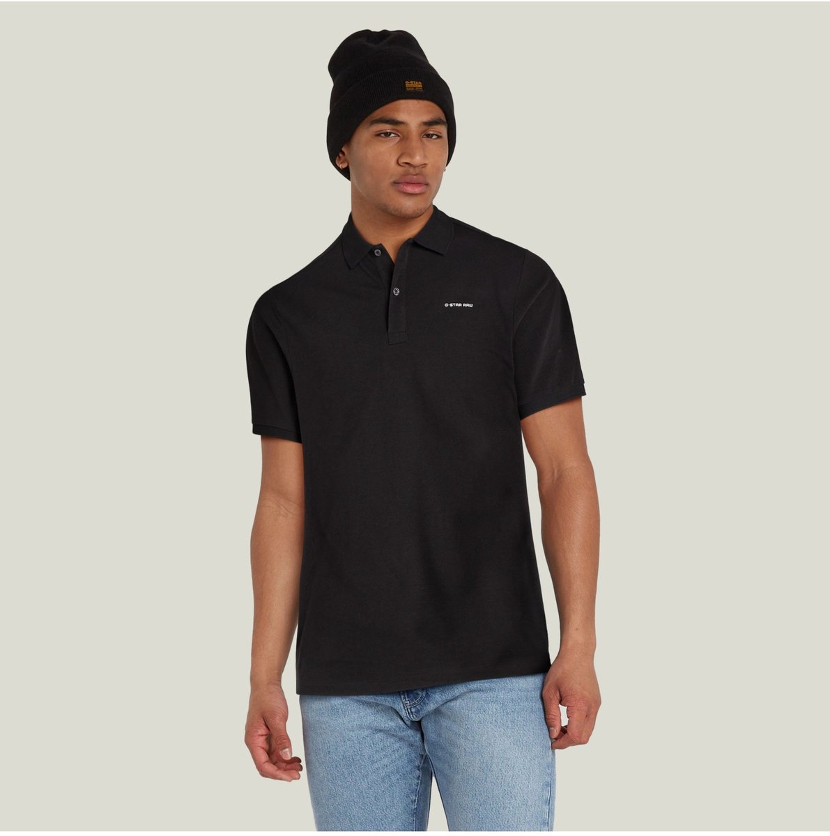 G-Star Oluv slim polo ss Heren Polo’s Zwart