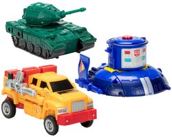 Hasbro Transformers Legacy United Deluxe Class Action Figure 3-Pack Go-Bot Guardians 14 cm Action Figuur