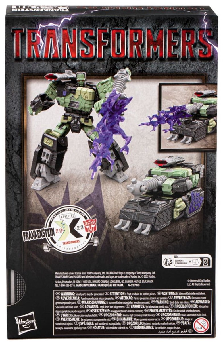 Transformers x Universal Monsters Frankenstein