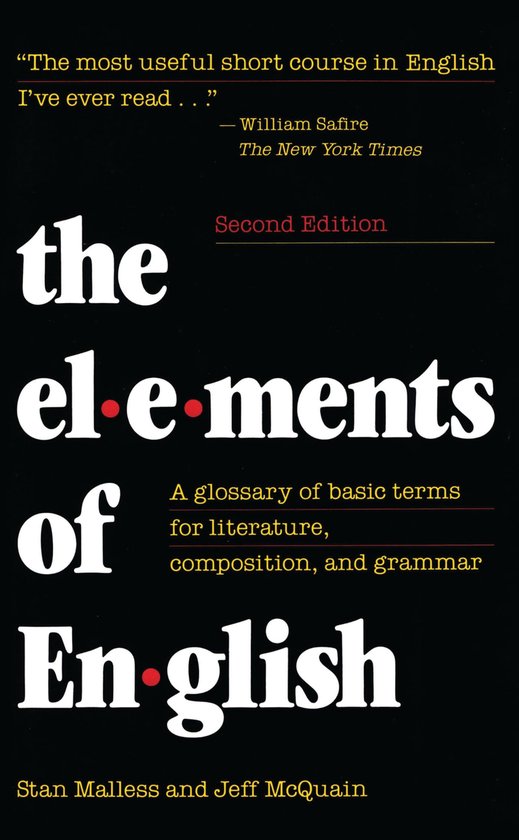 The Elements of English - cover