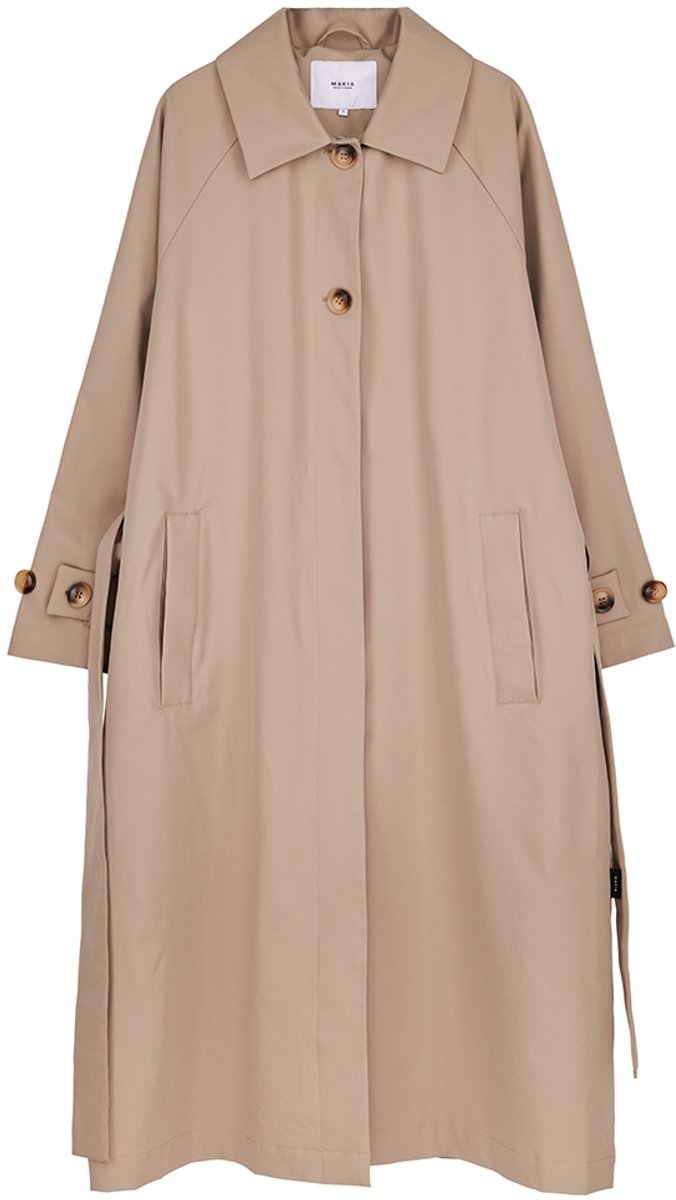 Makia Olivia Jas Beige M Vrouw